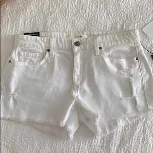 Joe’s jeans white denim shorts